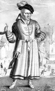William Sommers, bufón de la corte de Enrique VIII, 1825 de Unbekannt
