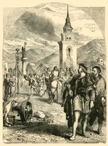 Guillermo Tell en la plaza del mercado de Altdorf, 1890