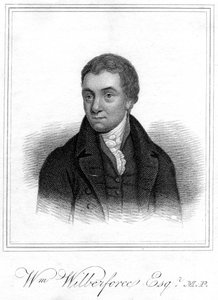 William Wilberforce, filántropo, cristiano evangélico y activista contra la esclavitud, 1821 de Unbekannt