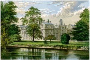 Wilton House, Wiltshire, hogar del Conde de Pembroke y Montgomery, c1880 de Unbekannt