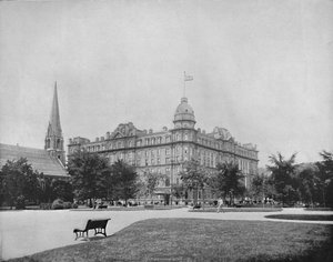 Hotel Windsor, Montreal, Canadá, c1897 de Unbekannt