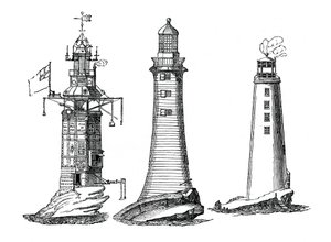 Faro de Winstanley, Smeaton y Rudyerd, 1833