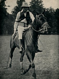 Winston Churchill jugando polo, 1920s, 1945 de Unbekannt