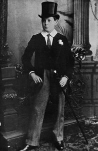 Winston Churchill como estudiante de Harrow en 1889 de Unbekannt
