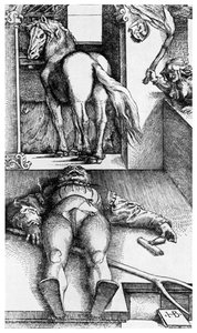 Caza de brujas: El novio embrujado, siglo XVI de Unbekannt