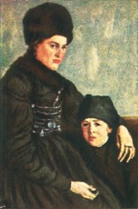 Mujer de Dachau con niño, c. 1928 de Unbekannt