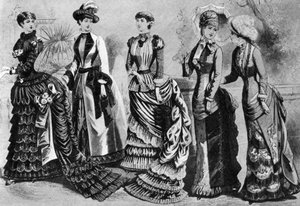 Moda femenina de las décadas de 1880 y 1890, 1937 de Unbekannt