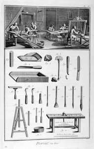 Doradores de madera, 1751-1777 de Unbekannt