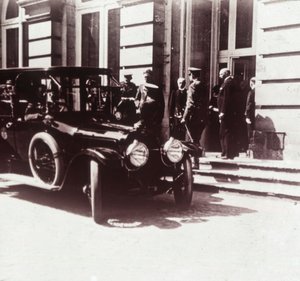 Woodrow Wilson y el Rey Alberto I, c1914-c1918