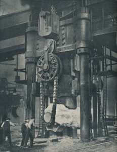Trabajadores en el metal del cual depende nuestra civilización, c1935