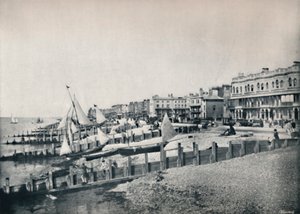 Worthing - Vista general del frente, 1895 de Unbekannt