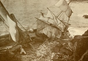 Naufragado en el Lizard, c. 1930 de Unbekannt