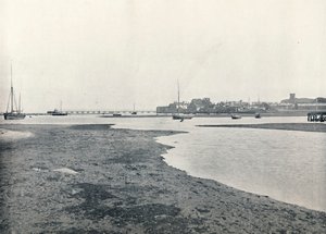 Yarmouth Isla de Wight - Vista general, 1895 de Unbekannt