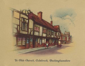 Ye Olde Ostrich Colnbrook, Buckinghamshire, 1939 de Unbekannt