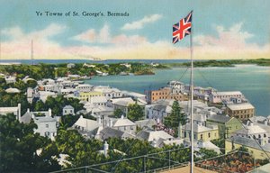 La ciudad de St. Georges, Bermudas, principios del siglo XX