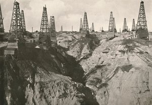 Pozos de petróleo Yenan-Young, 1900 de Unbekannt