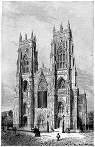 Catedral de York, 1893 de Unbekannt
