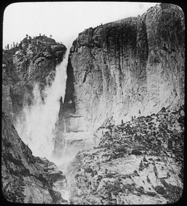 Cataratas de Yosemite, Parque Nacional de Yosemite, California, EE.UU., finales del siglo XIX o principios del XX de Unbekannt