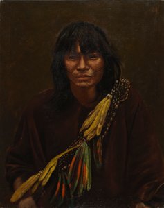 Indio Zaparo, ca. 1890-1892 de Unbekannt