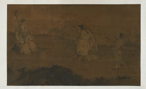Zhongli Quan buscando el Dao, dinastía Ming, siglo XV de Unbekannt