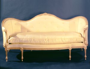 Sofá estilo Adam, c.1780 de Unbekannt Unbekannt