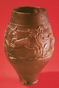 Cazuela de caza, romana, finales del siglo II-III de Unbekannt Unbekannt