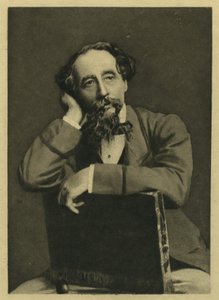 Charles Dickens, retrato después de una fotografía de Herbert Watkins (b.1828)