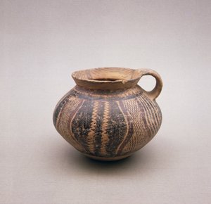 Jarra de barro china, c.2500 a.C.