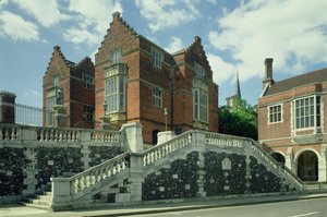Exterior de la Escuela Harrow, Middlesex