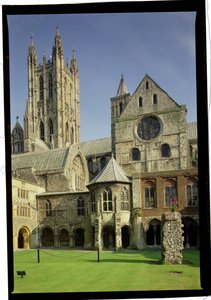 Vista exterior de la Catedral de Canterbury, Kent de Unbekannt Unbekannt