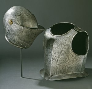 Casco y armadura, c.1620 de Unbekannt Unbekannt