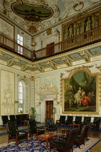 Moor Park, Interior del Salón por Jacopo Amigoni (c. 1675-1752), Hertfordshire, Reino Unido de Unbekannt Unbekannt
