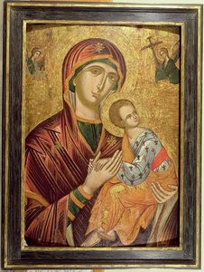 Madre de Dios de la Pasión, icono griego de Creta, principios del siglo XVI de Unbekannt Unbekannt