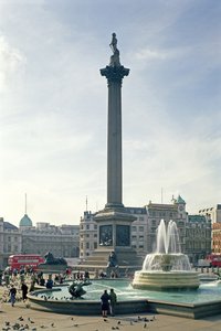 Columna de Nelson, construida 1840-43 de Unbekannt Unbekannt