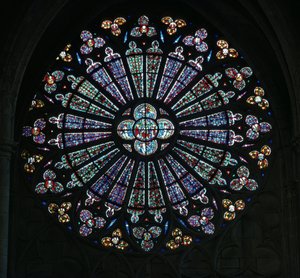 Rosetón Norte, siglo XIV