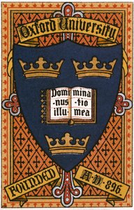 Universidad de Oxford: Escudo de Armas de Unbekannt Unbekannt