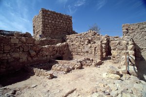 Restos del palacio fortaleza, construido por Herodes el Grande (73-4 a.C.) c.37-31 a.C. de Unbekannt Unbekannt