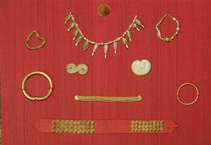 Selección de joyas, Harappa, 2300-1750 a.C.