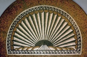 Mosaico de conchas, Insula II Edificio I 130-150 d.C.