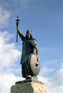 Estatua de Alfredo el Grande (849-99)