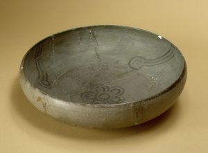 Cerámica gris pintada de terracota, Hastinapur, 800-400 a.C. de Unbekannt Unbekannt
