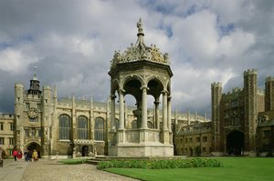El Gran Patio, Trinity College, Cambridge de Unbekannt Unbekannt