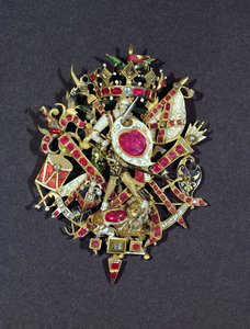 La Joya de Naseby, conmemorando la Batalla de Naseby en 1645 de Unbekannt Unbekannt