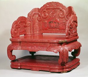 El trono del Emperador Chien Lung (1736-95)