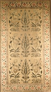 Alfombra de terciopelo, Moghul, período de Shah Jahan, 1628-58 de Unbekannt Unbekannt
