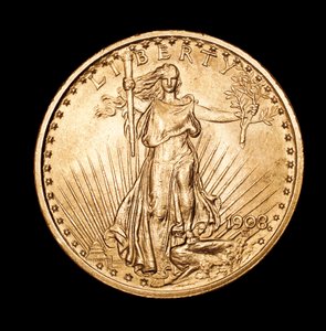 Moneda de 20 dólares, EE.UU. de Unbekannter Künstler