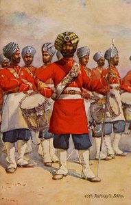 45º Sijs de Rattray, Ejército Colonial Británico de Unbekannter Künstler