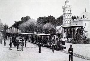 Una locomotora Decauville de Unbekannt