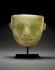 Una máscara de piedra de Teotihuacán, c. 450-650 de Unbekannt