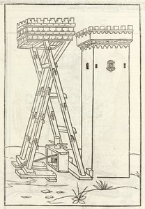 Una máquina para tomar una torre por asalto de Unbekannt